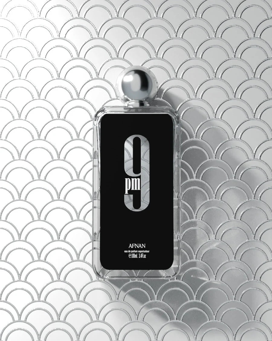 Afnan 9 PM Eau de Parfum 100ml perfume bottle