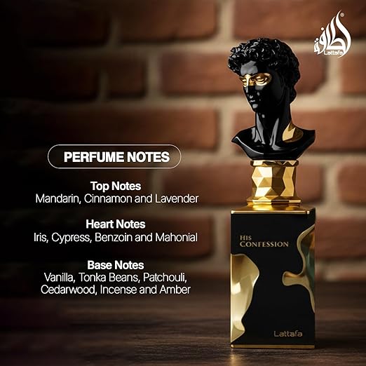 His Confession men perfume oriental spicy fragrance