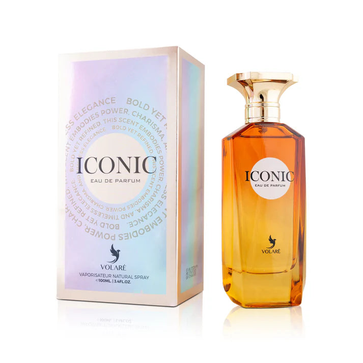 Volare Iconic Eau de Parfum packaging luxury women perfume