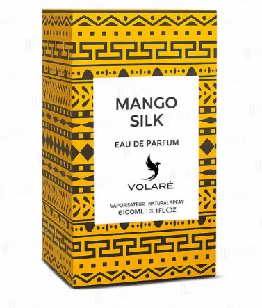 Volare Mango Silk Eau de Parfum packaging niche unisex perfume