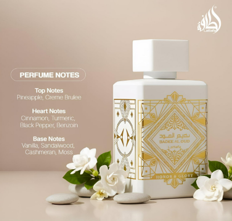 Lattafa Honor and Glory luxury fragrance for men and women