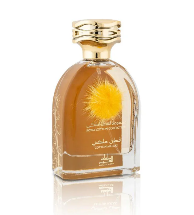 Mamlakat Al Oud Cotton Malaki perfume bottle Royal Cotton Collection India