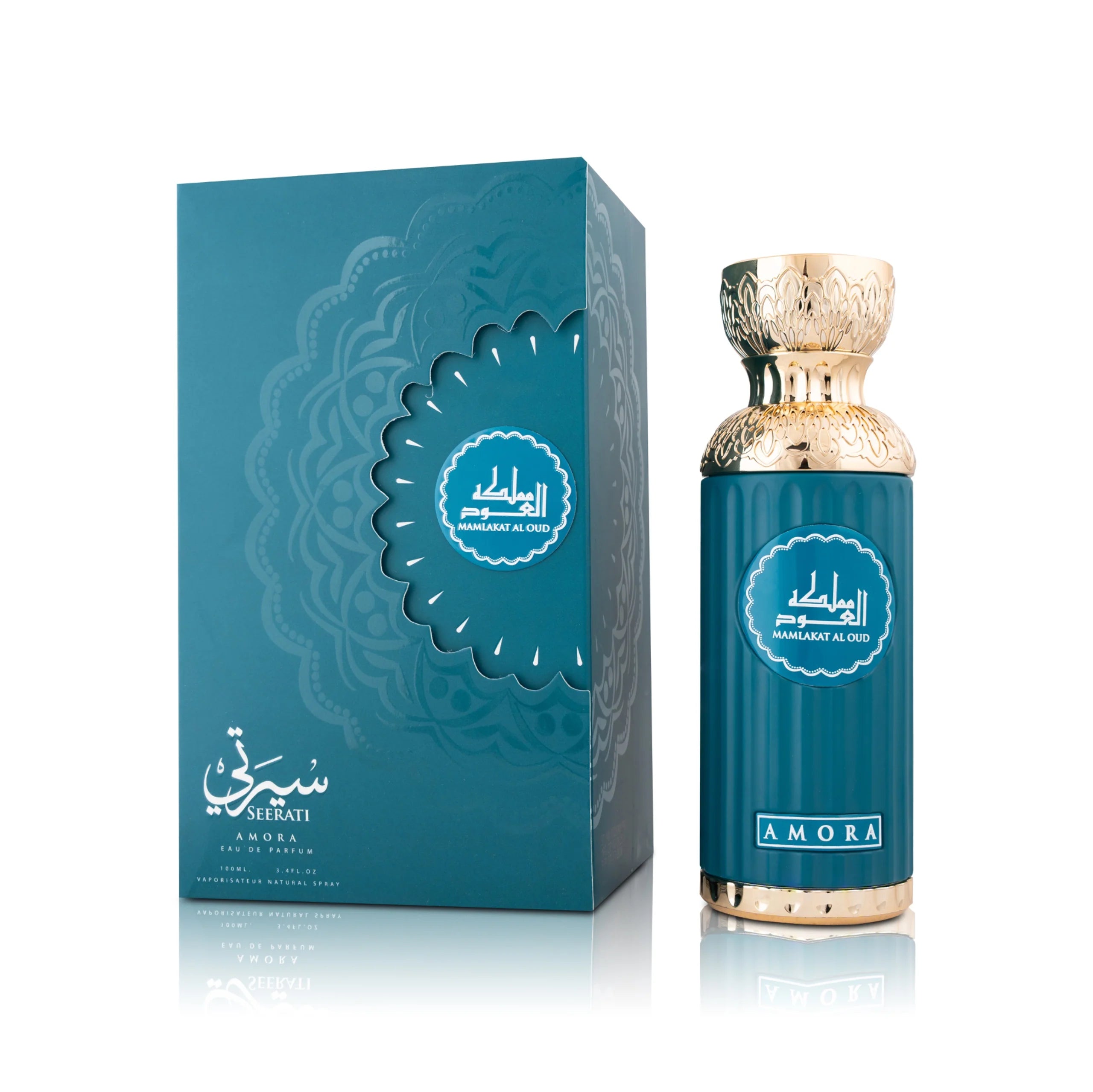 Surrati Amora by Mamlakat Al Oud premium packaging