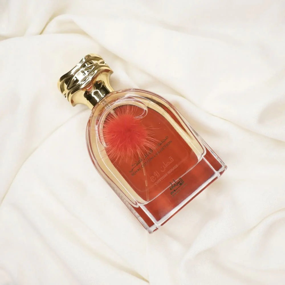 Cotton Rouge unisex perfume long lasting fruity floral fragrance