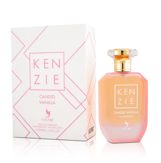Volare Kenzie Candid Vanilla perfume bottle sweet vanilla candy fragrance India