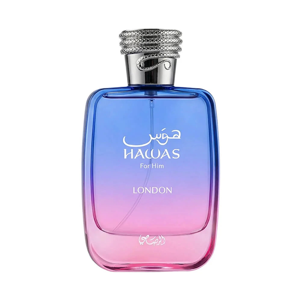 Rasasi Hawas London EDP 100ml perfume bottle 