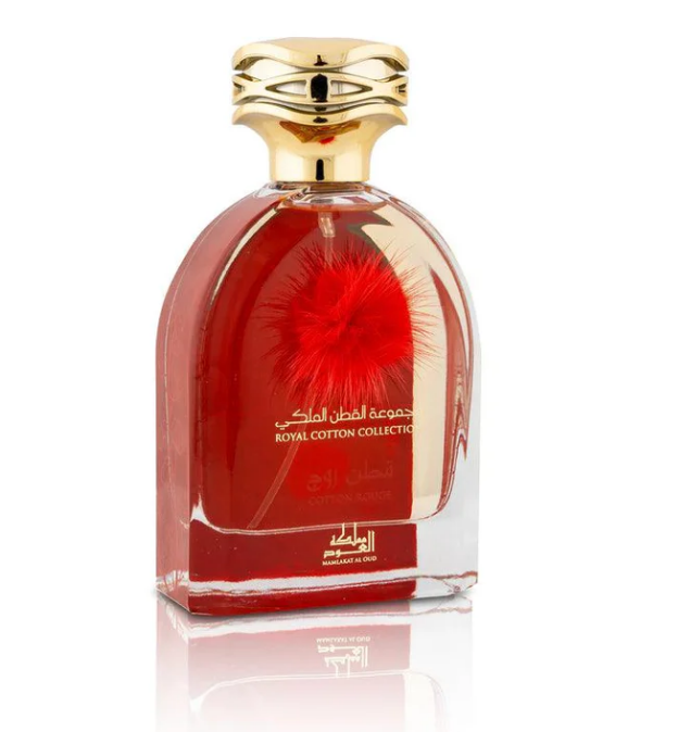 Mamlakat Al Oud Cotton Rouge Eau de Parfum packaging premium unisex perfume