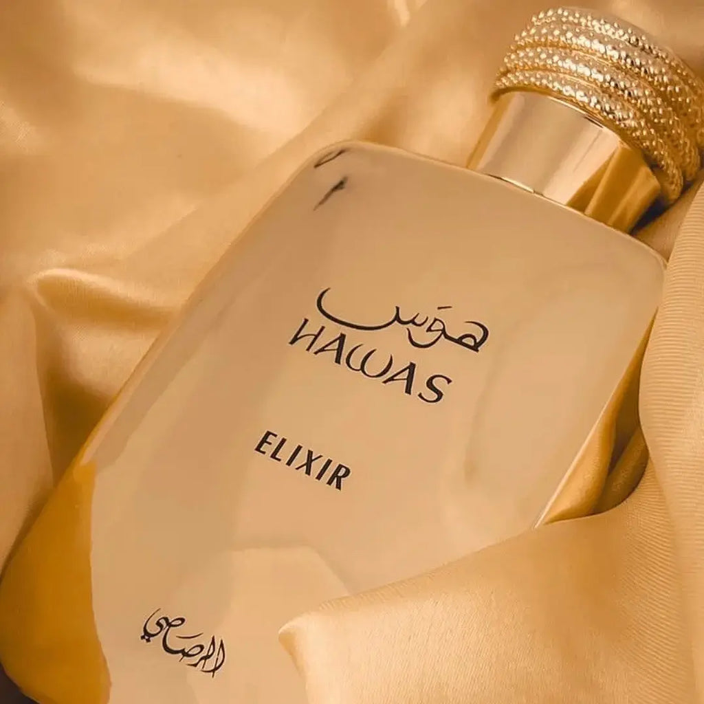 Rasasi Hawas Elixir Eau de Parfum perfume bottle