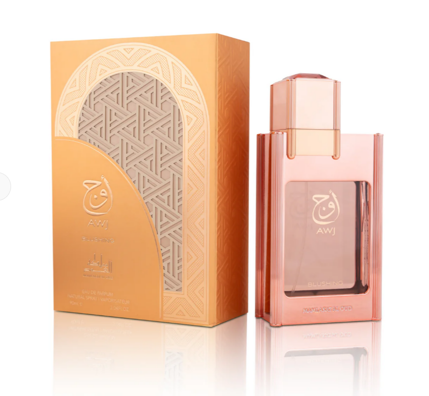 Mamlakat Al Oud Awj Blushing perfume bottle luxury sweet floral fragrance India