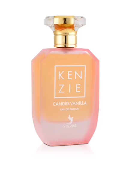 Volare Kenzie Candid Vanilla Eau de Parfum packaging premium unisex perfume